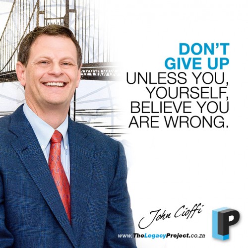 Dr.John Cioffi Inventor, Educator & Engineer Successness